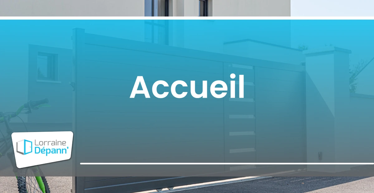 réparateur portail électrique à domicile Rimling